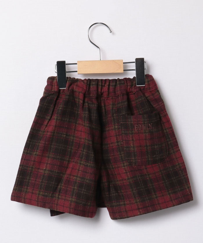 エドウィン EDWIN 22AW マキスカートフウキュロット 782690B ピンク