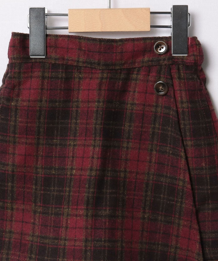 エドウィン EDWIN 22AW マキスカートフウキュロット 782690B ピンク