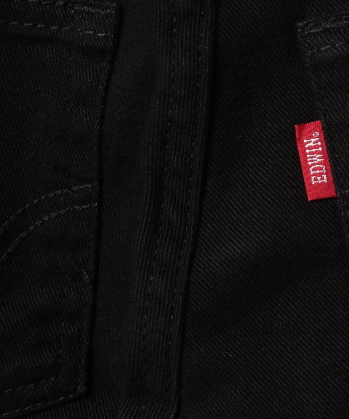 エドウィン EDWIN BASIC STRAGHT BLACK