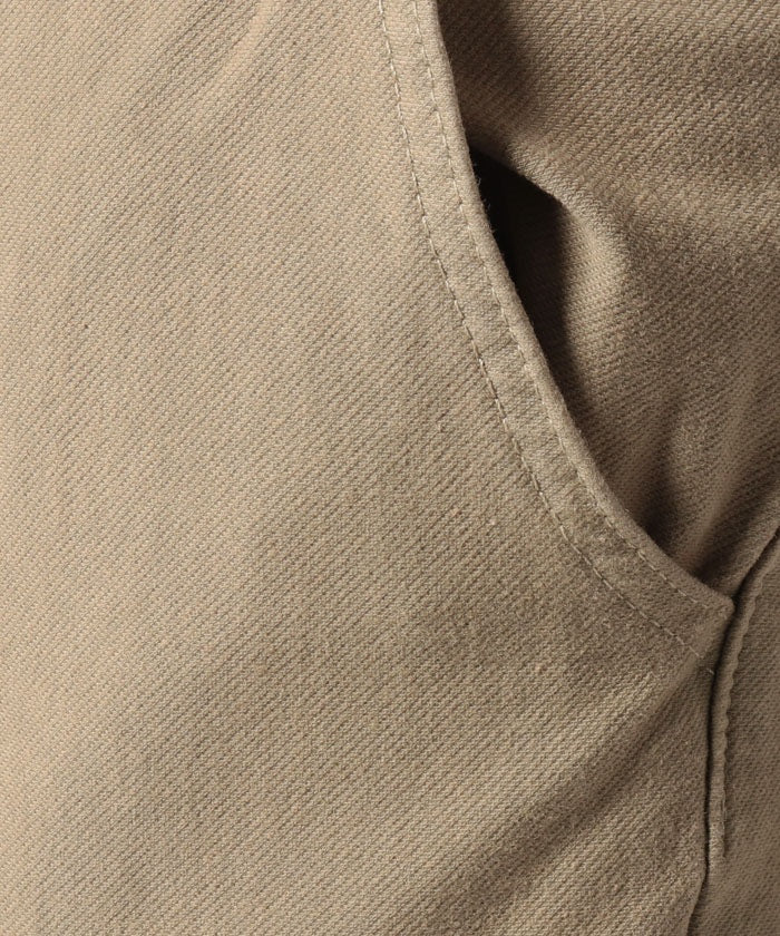 エドウィン EDWIN #JERSEYS KNIT EASY KHAKI BEIGE 114