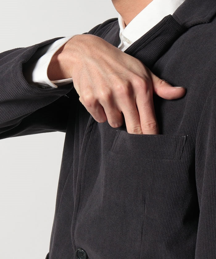 エドウィン EDWIN #デニスラTAILOREDJACKET DARK GRAY