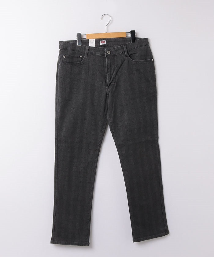エドウィン EDWIN #EDWIN WARM FLEX チェック376,グレー系