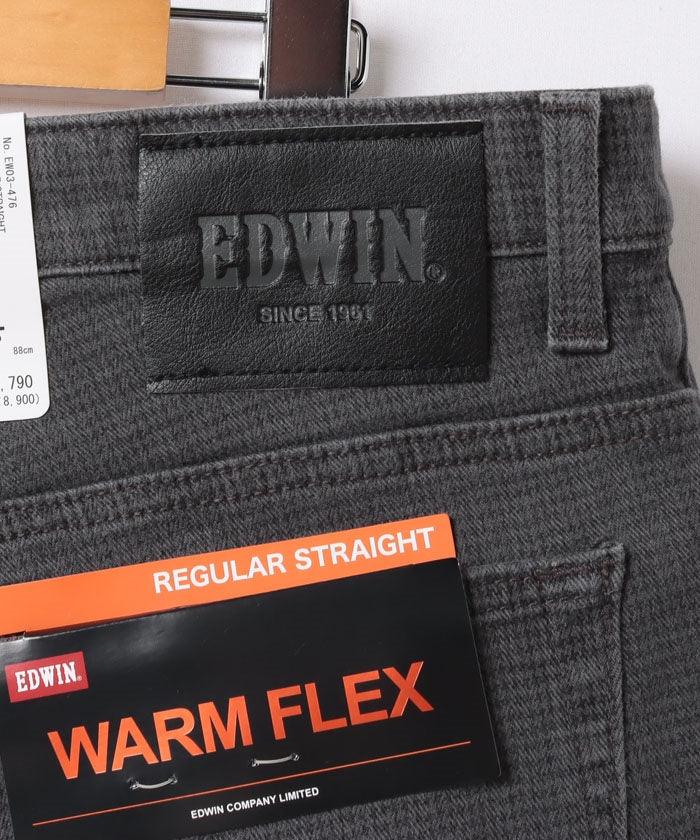 エドウィン EDWIN #EDWIN WARM FLEX チドリ476