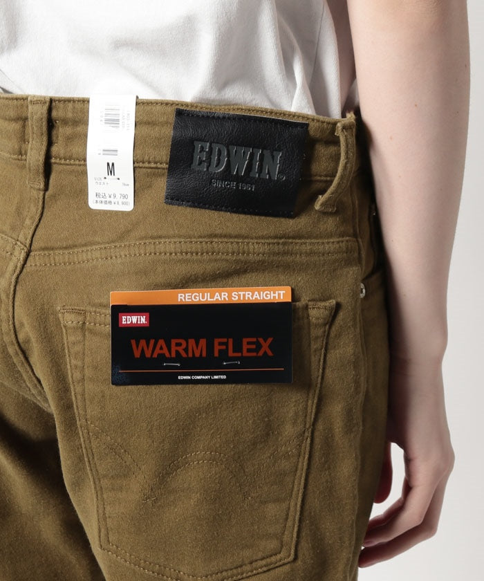 エドウィン EDWIN #EDWIN WARM FLEX KHAKI114