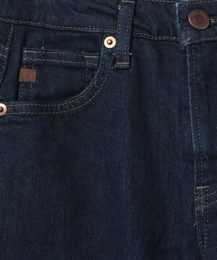 エドウィン EDWIN #SOMETHING ANKLE SLIMMID OZONE