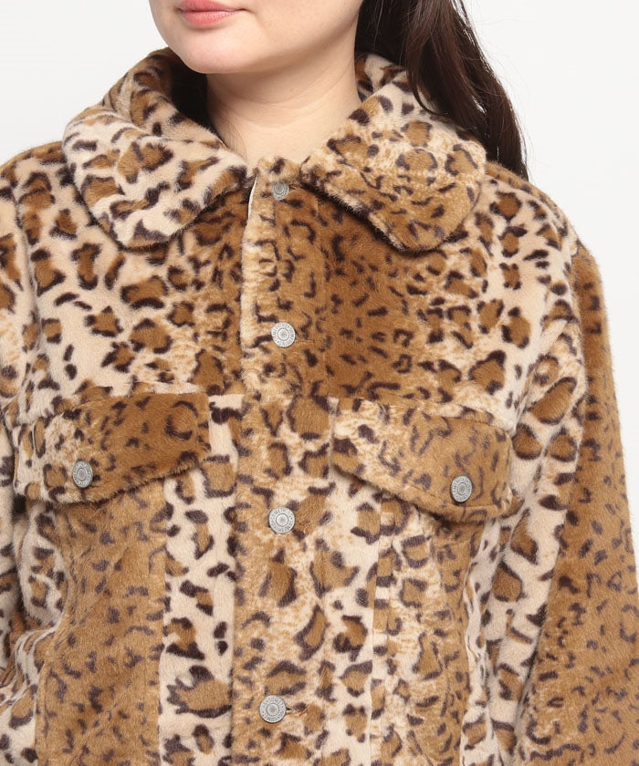 エドウィン EDWIN #SOMETHING FUR JACKETREOPARD