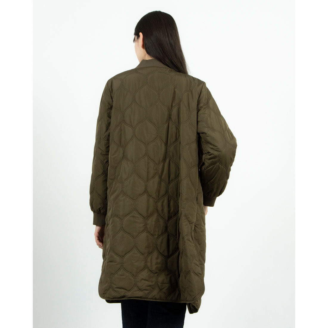エグランティーヌ EGLANTINE ヒョウタンキルト中綿コート