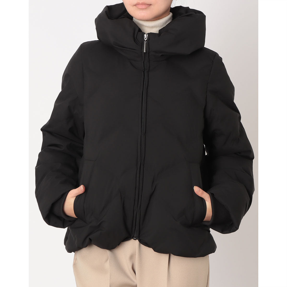 エグランティーヌ EGLANTINE ダウンジャケット (ブラック) ブラック