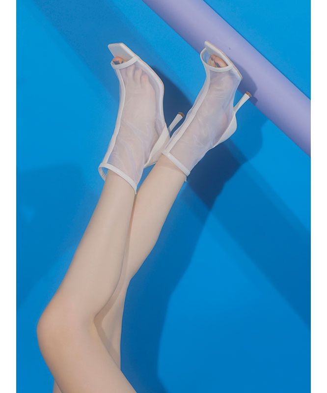 eimy istoire Open-toe Shaft Boots