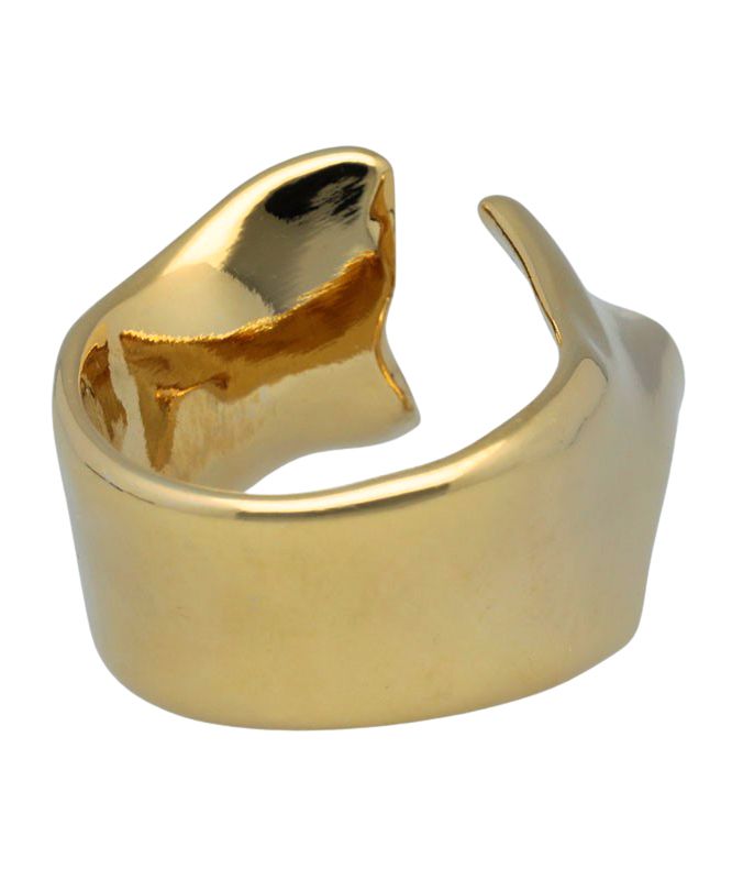 エイミーイストワール EIMY ISTOIRE ワイドニュアンスリング (GOLD) GOLD