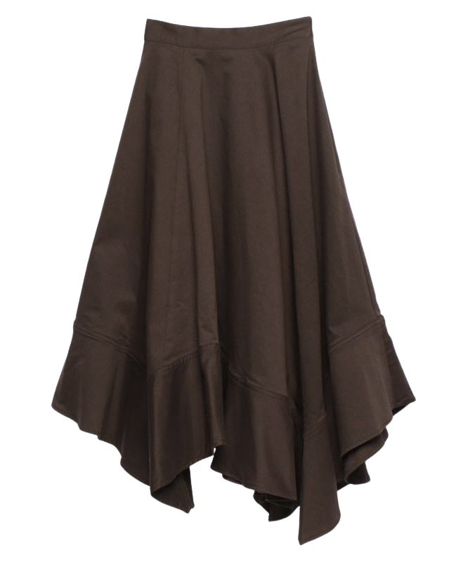 エイミーイストワール eimy istoire イレギュラーヘムフレアスカート