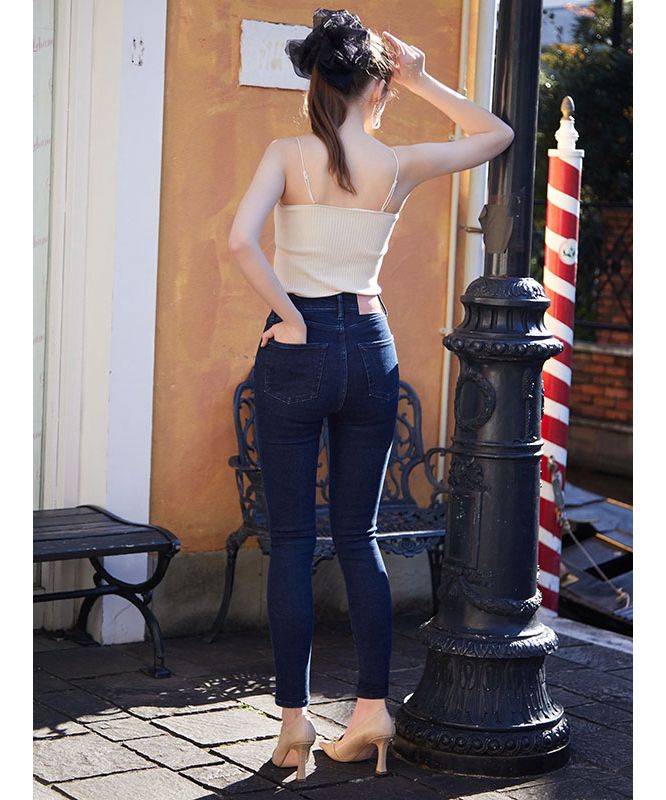 エイミーイストワール eimy istoire カップインリブニットキャミ