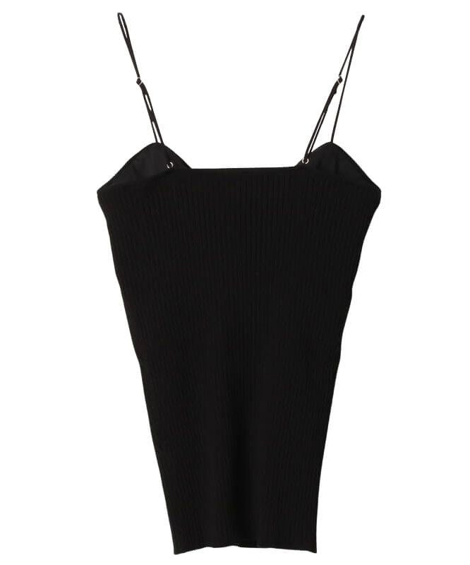 エイミーイストワール eimy istoire カップインリブニットキャミ