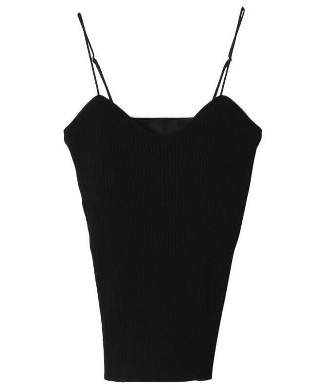 エイミーイストワール eimy istoire カップインリブニットキャミ