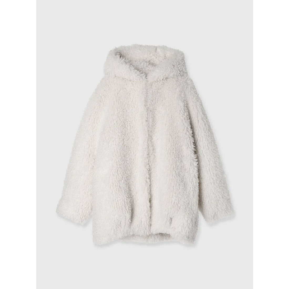 eimy istoire EIMY ISTOIRE French poodle fur hood jacket