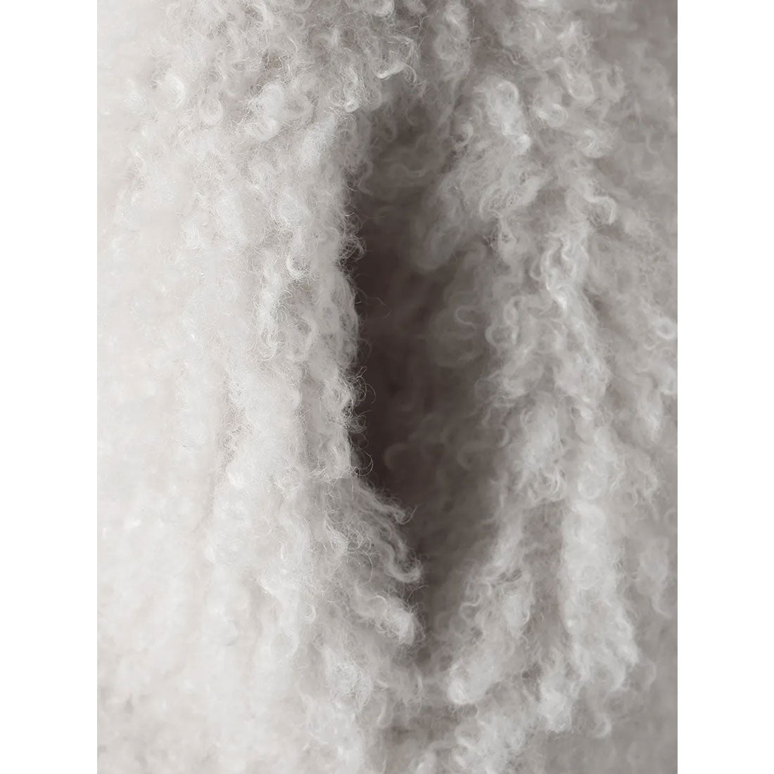eimy istoire EIMY ISTOIRE French poodle fur hood jacket