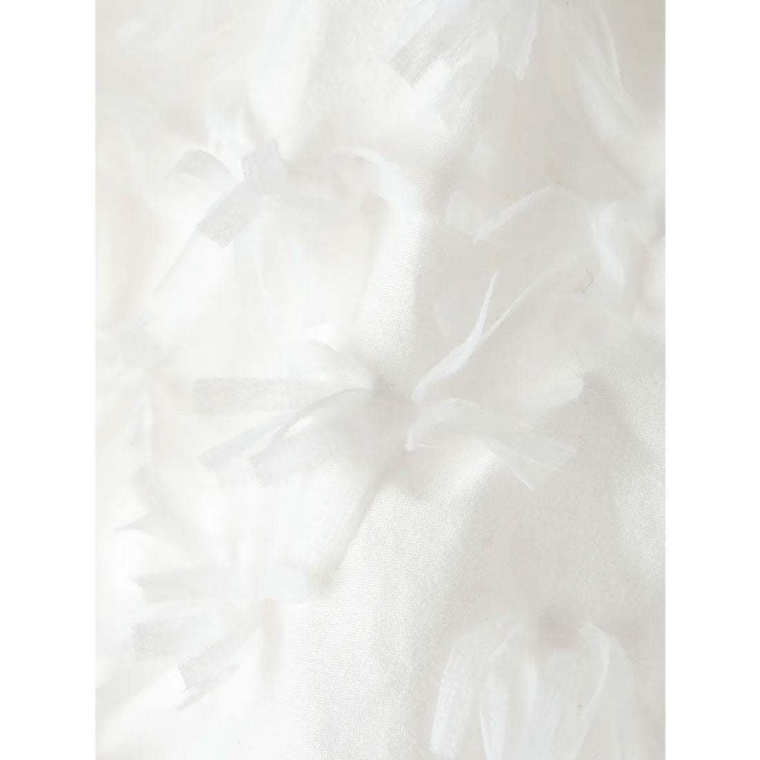 エイミーイストワール eimy istoire リボンクロスギャザーTOPS (WHITE) WHITE