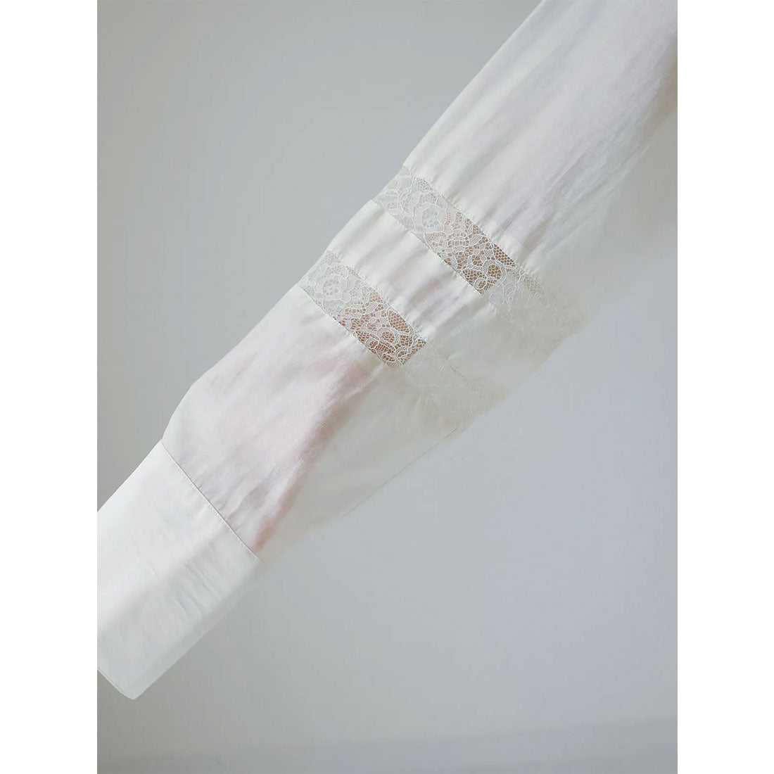 エイミーイストワール eimy istoire レースコンビシアーシャツ (WHITE) WHITE