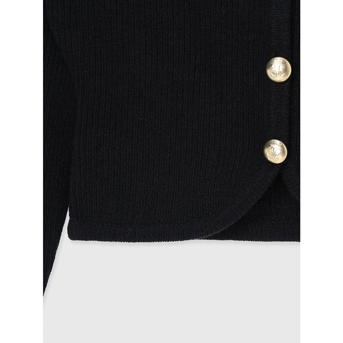 エイミーイストワール EIMY ISTOIRE Heart neck ウールカシミヤカーディガン (WHITE) WHITE