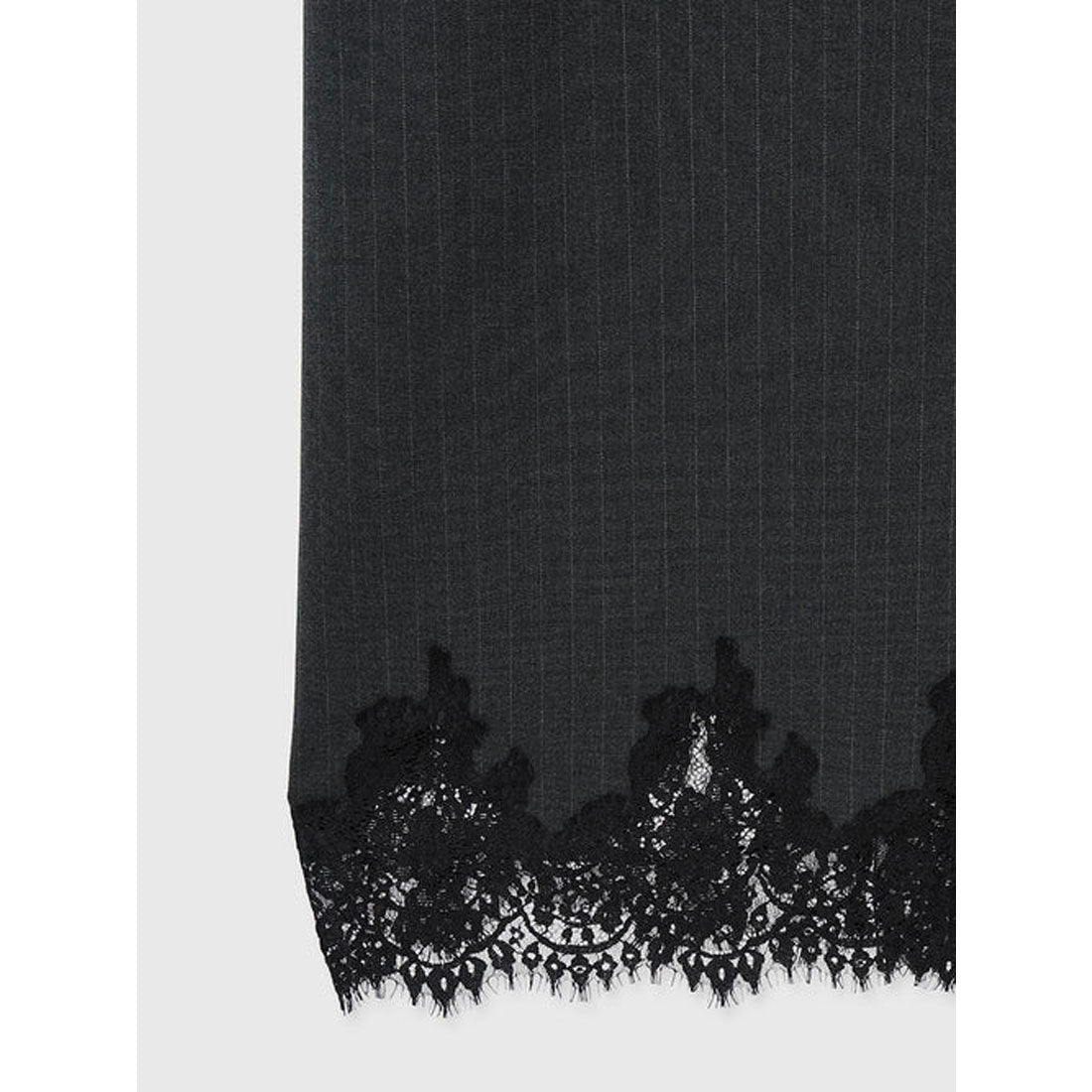 エイミーイストワール EIMY ISTOIRE レーストリムキャミワンピース (GREY) GREY