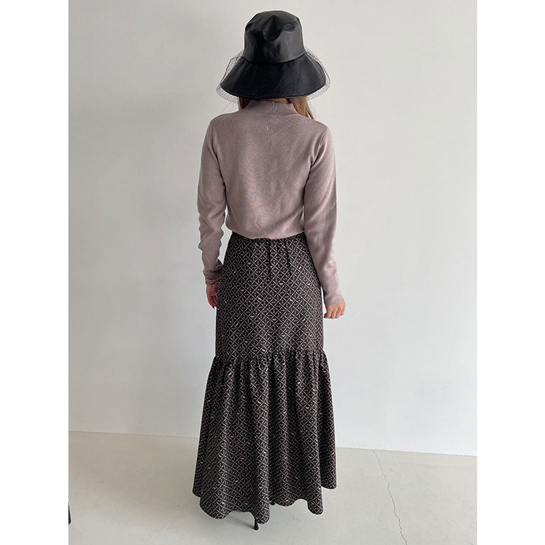 エイミーイストワール eimy istoire ES horse patternギャザーマーメードスカート