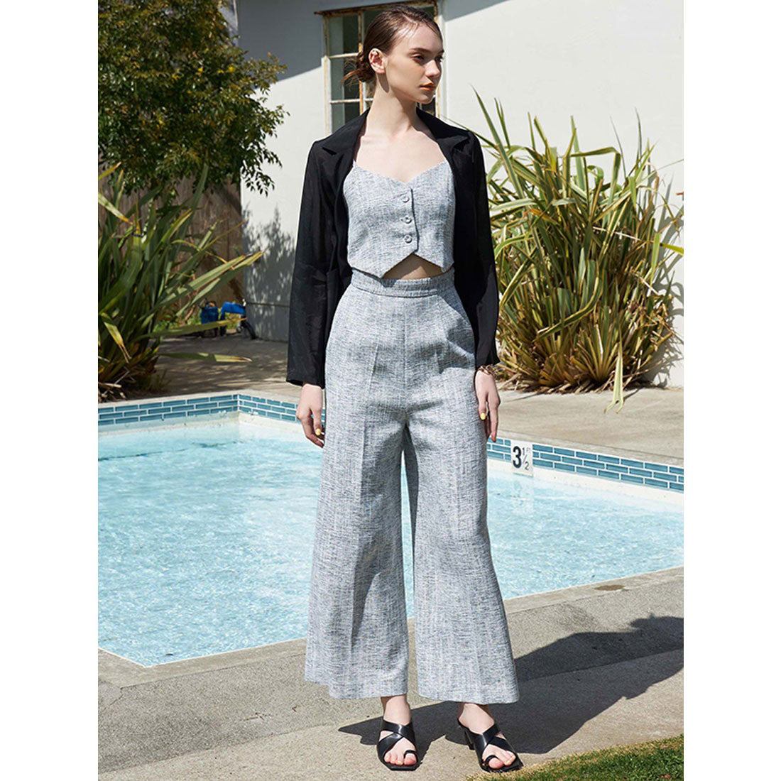 eimy istoire EIMY ISTOIRE soft shear tailored jacket