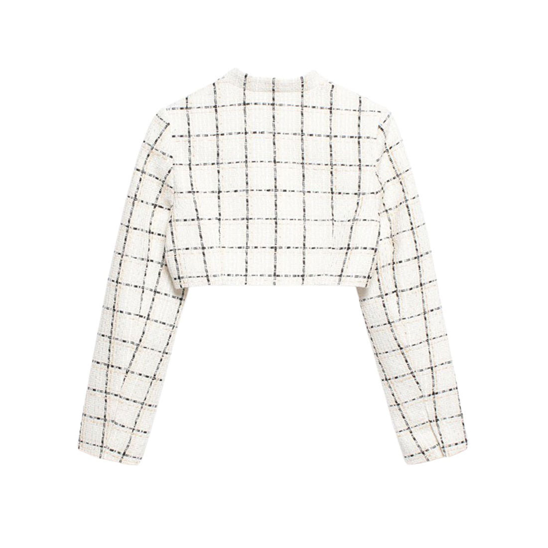 エイミーイストワール EIMY ISTOIRE eimy ribbon ツイードショートジャケット (WHITE) WHITE