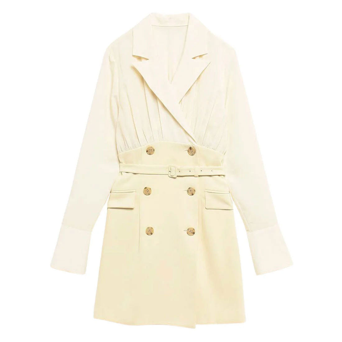 エイミーイストワール EIMY ISTOIRE ドッキングジャケットミニワンピース