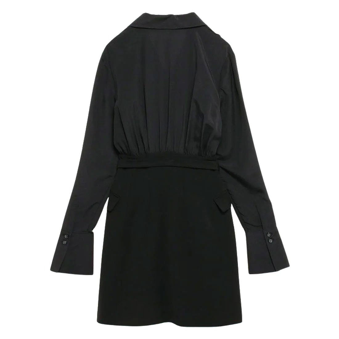 エイミーイストワール EIMY ISTOIRE ドッキングジャケットミニワンピース