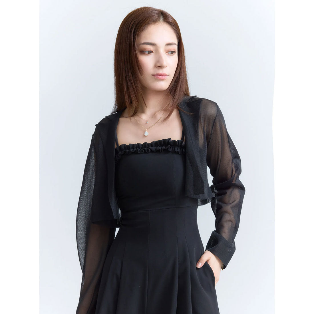 エイミーイストワール EIMY ISTOIRE バックリボンベアオールインワン