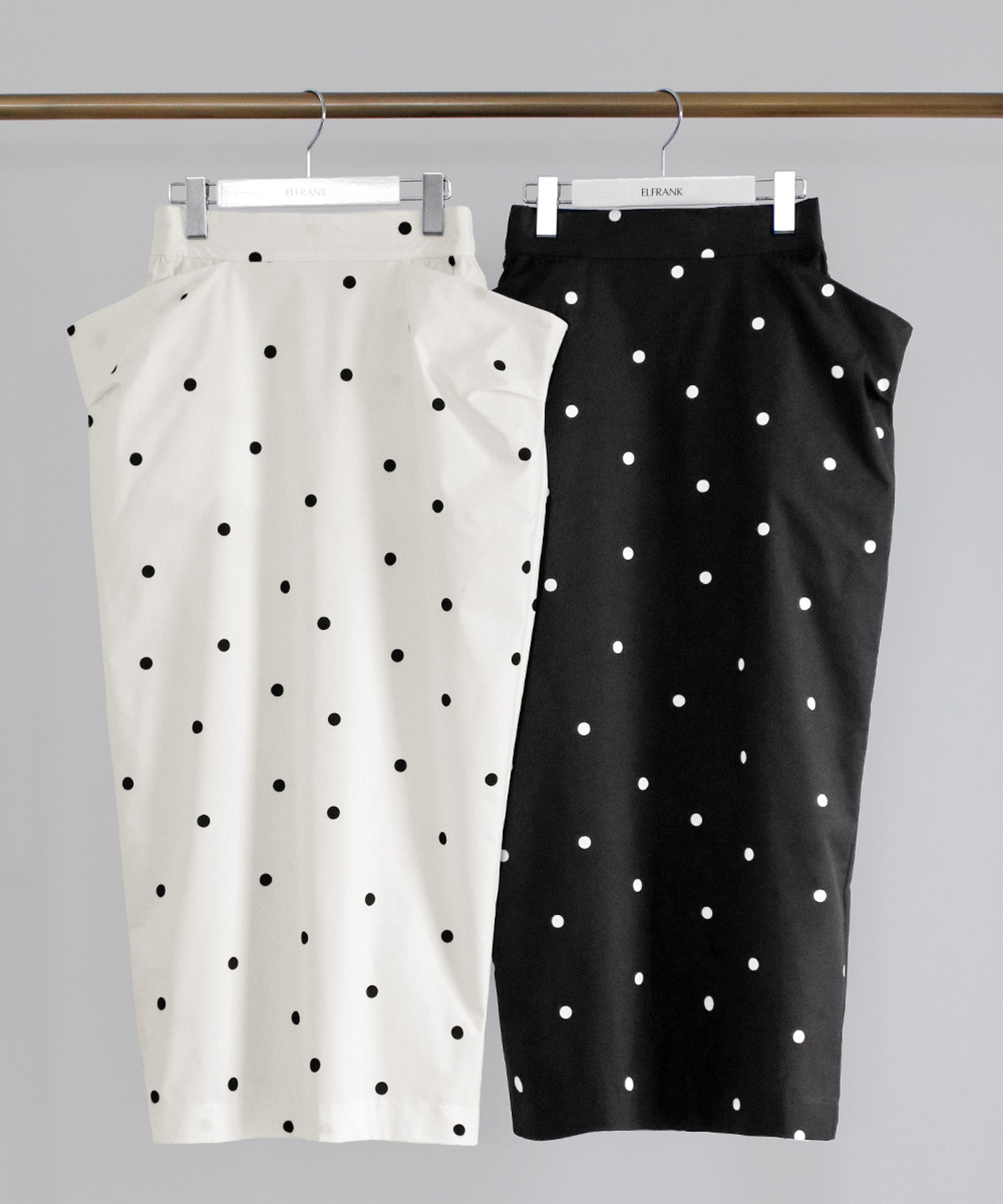 ELFRANK 點狀圓筒裙