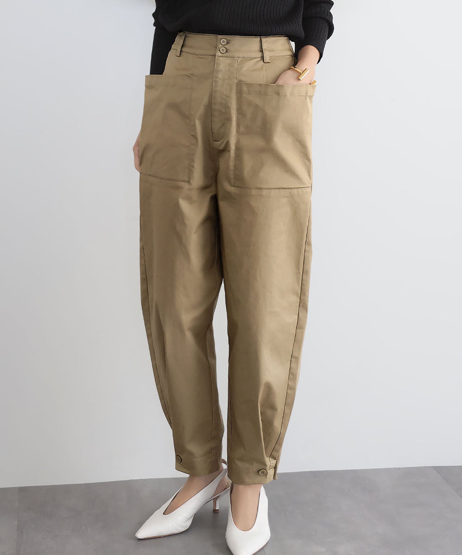 ELFRANK ELFRANK Parachute Cargo Pants 【Washable】