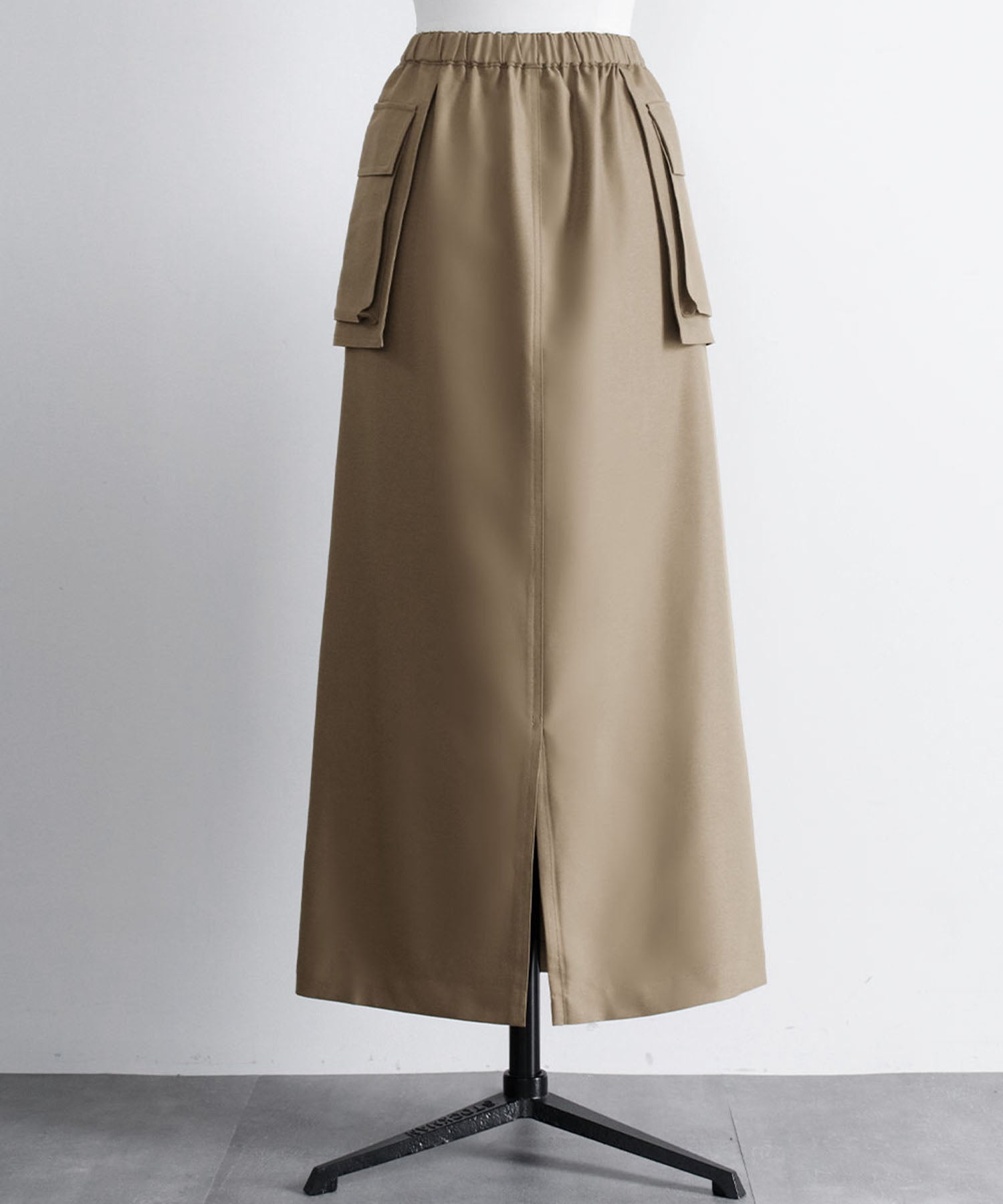 ELFRANK Utility Long Tight Skirt