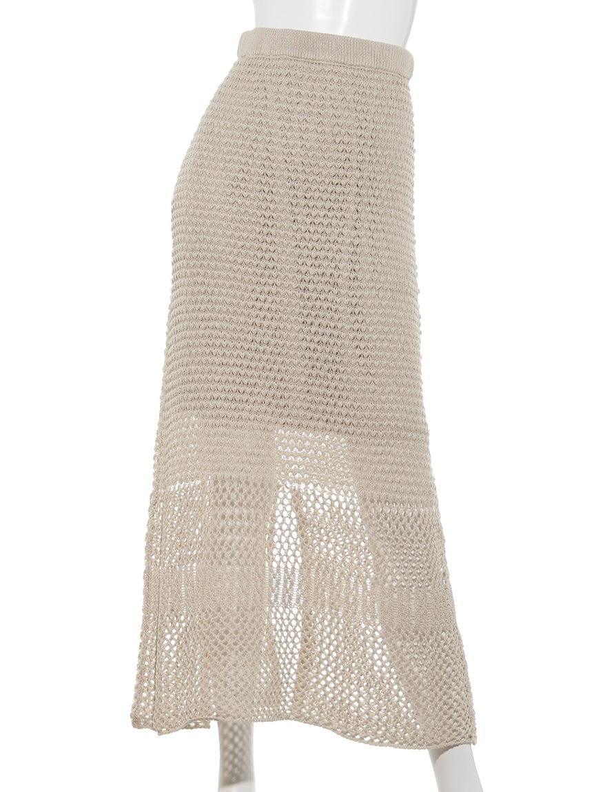 エマリンバー EMMA LIMBER CrochetSkirt (カラシ) カラシ