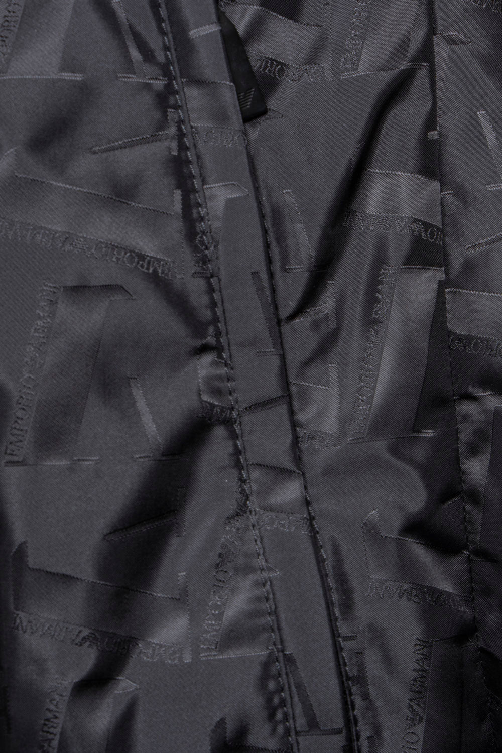 エンポリオ アルマーニ EMPORIO ARMANI Nylon Windbreaker (Black) ブラック