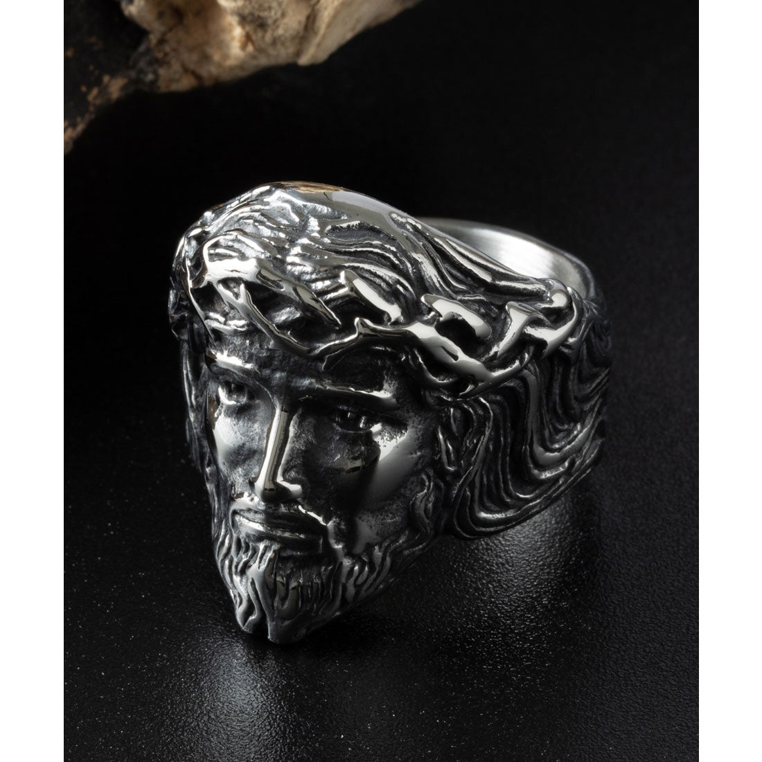 Emonique Men's Volume Hard Fashion Ring