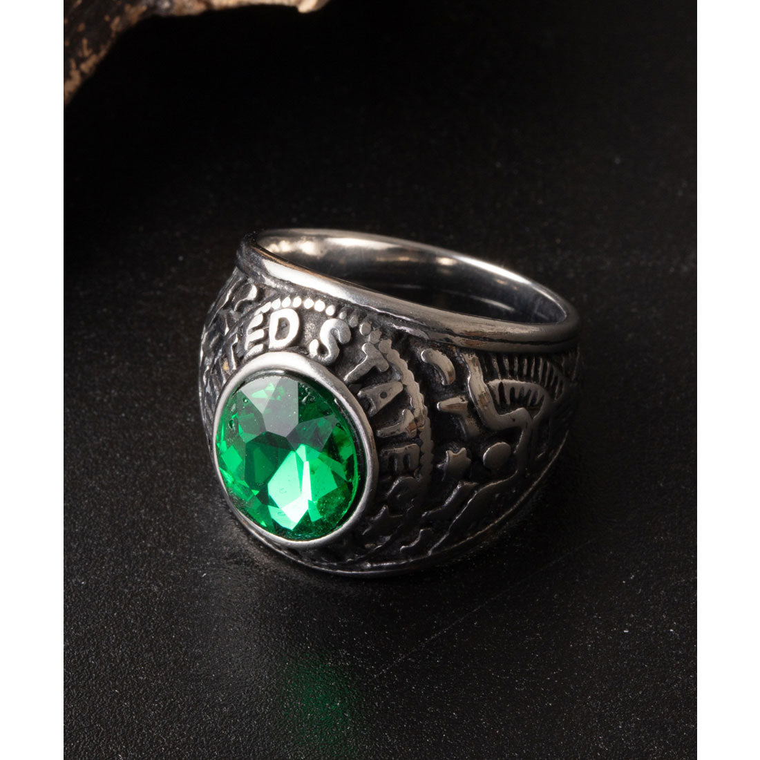 エモニーク emonique メンズ ボリューム ハード ファッションリング (その他27) その他27