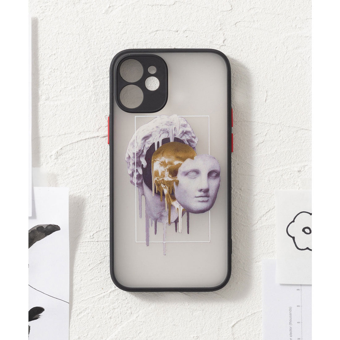 Emonique iPhone TPU Silicone Edge Smartphone Case Cover