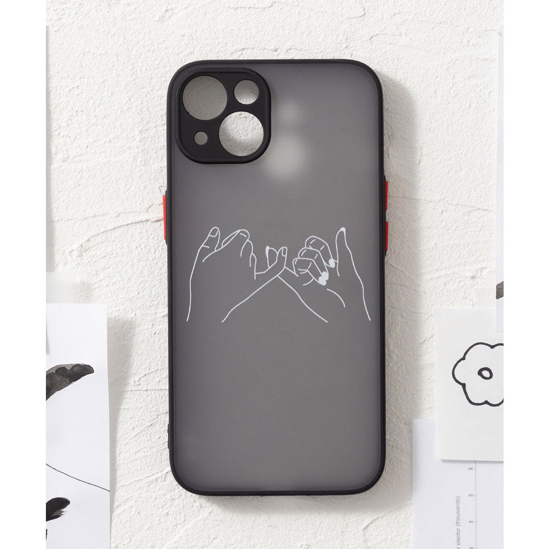 Emonique iPhone TPU Silicone Edge Smartphone Case Cover