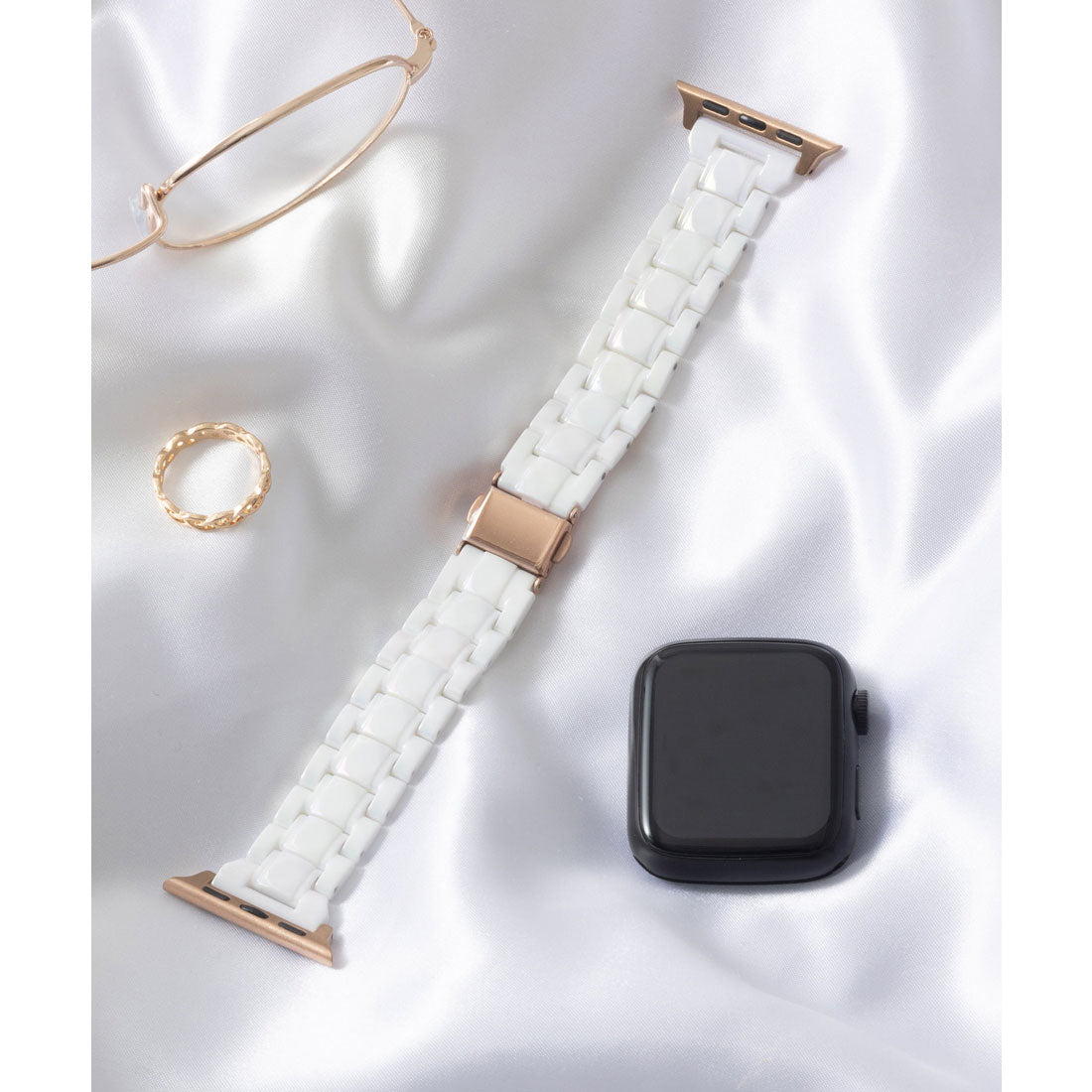 エモニーク emonique 壓克力製 Apple Watch 錶帶 智能手錶帶【38/40/41/42/44/45/49mm 兼容】