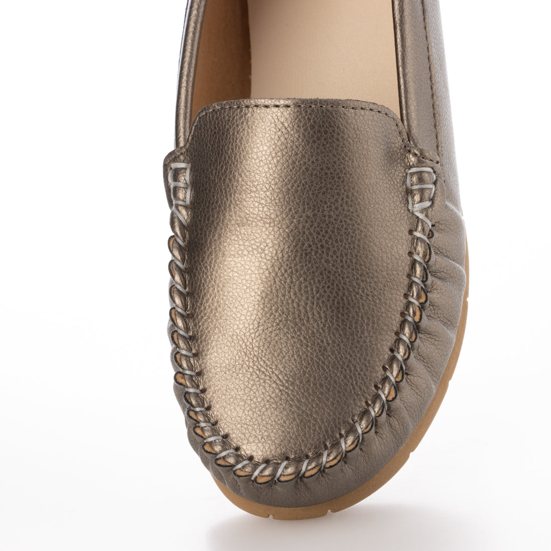 エンチャンテッド enchanted 《prima》プレーンモカシン (ブロンズ) ブロンズ