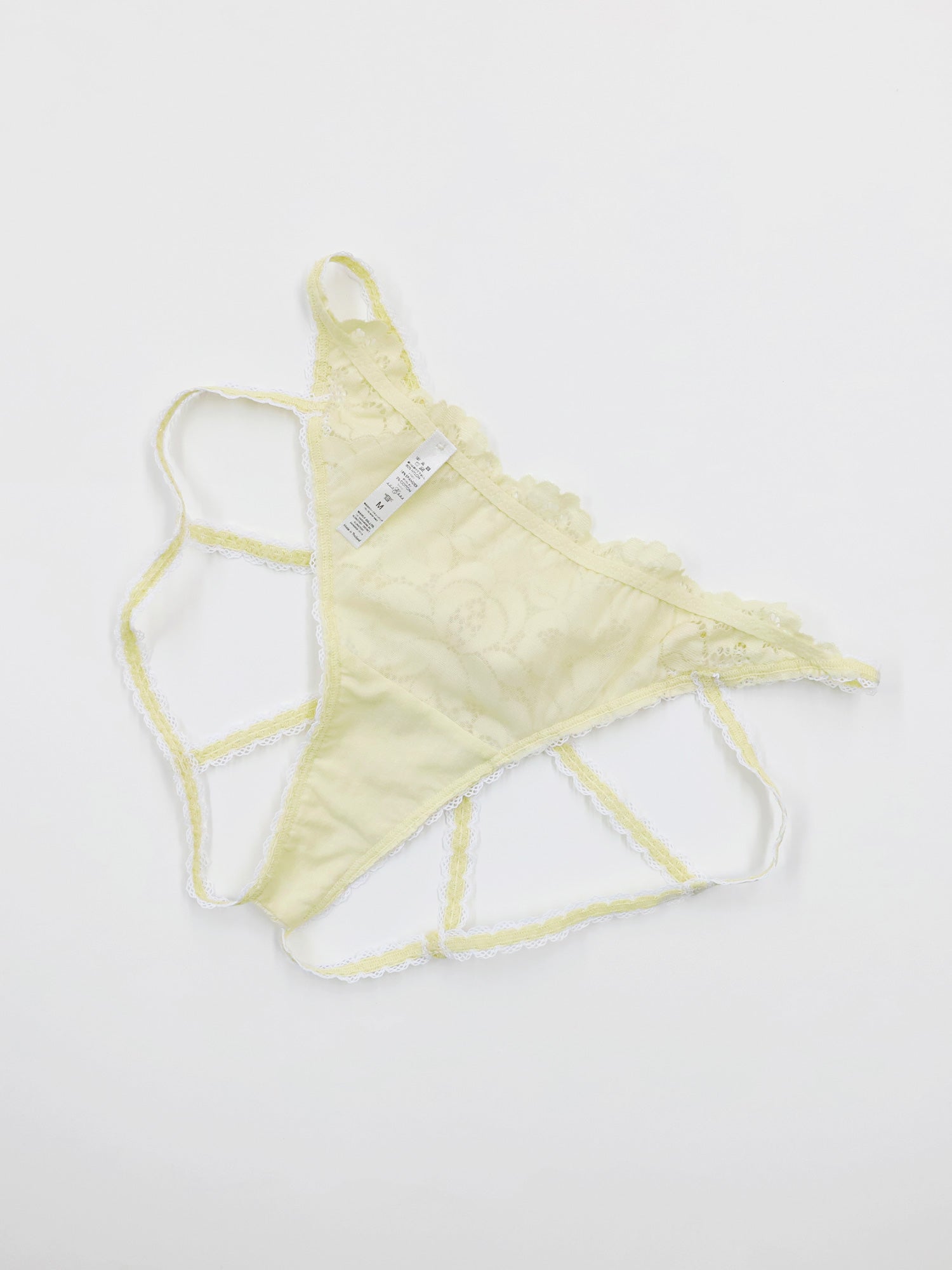 アンブラ ANNEBRA Rosy バックオープンデザインショーツ 【返品不可商品】 (Light Yellow) Light Yellow