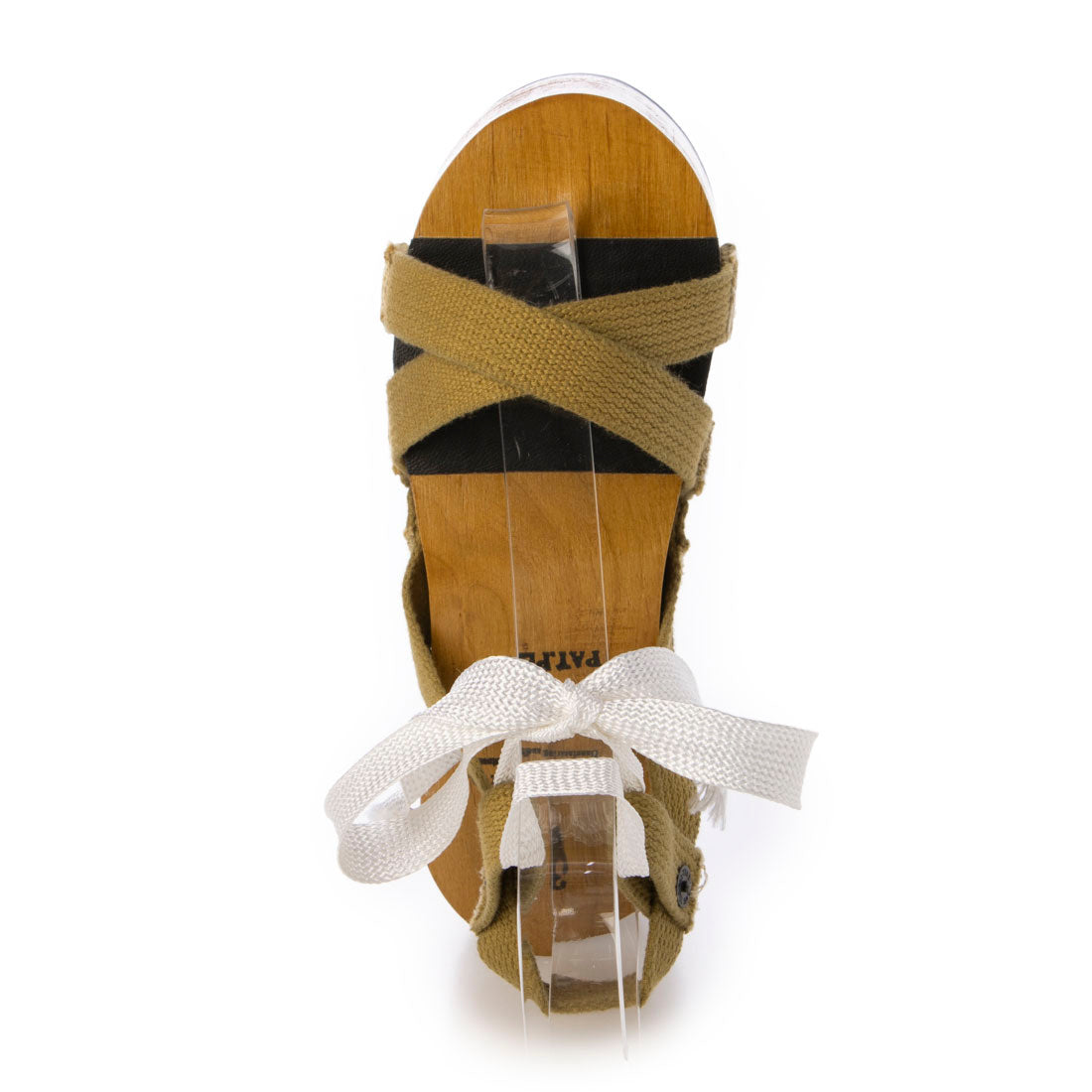 エンライトメント ENLIGHTENMENT WOOD PLATFORM SABOT (オリーブ) オリーブ