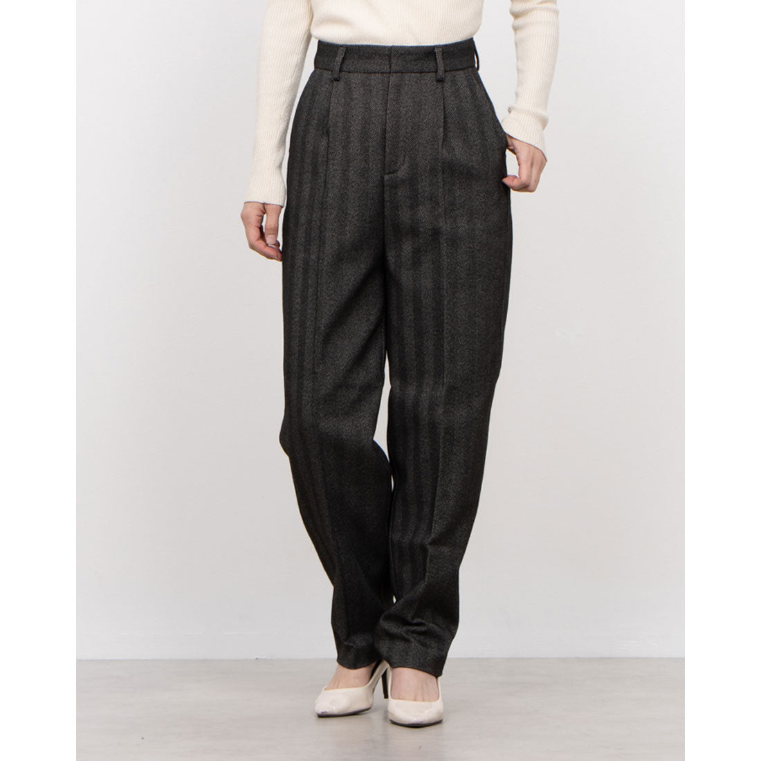 エンライトメント ENLIGHTENMENT TWEED PANTS