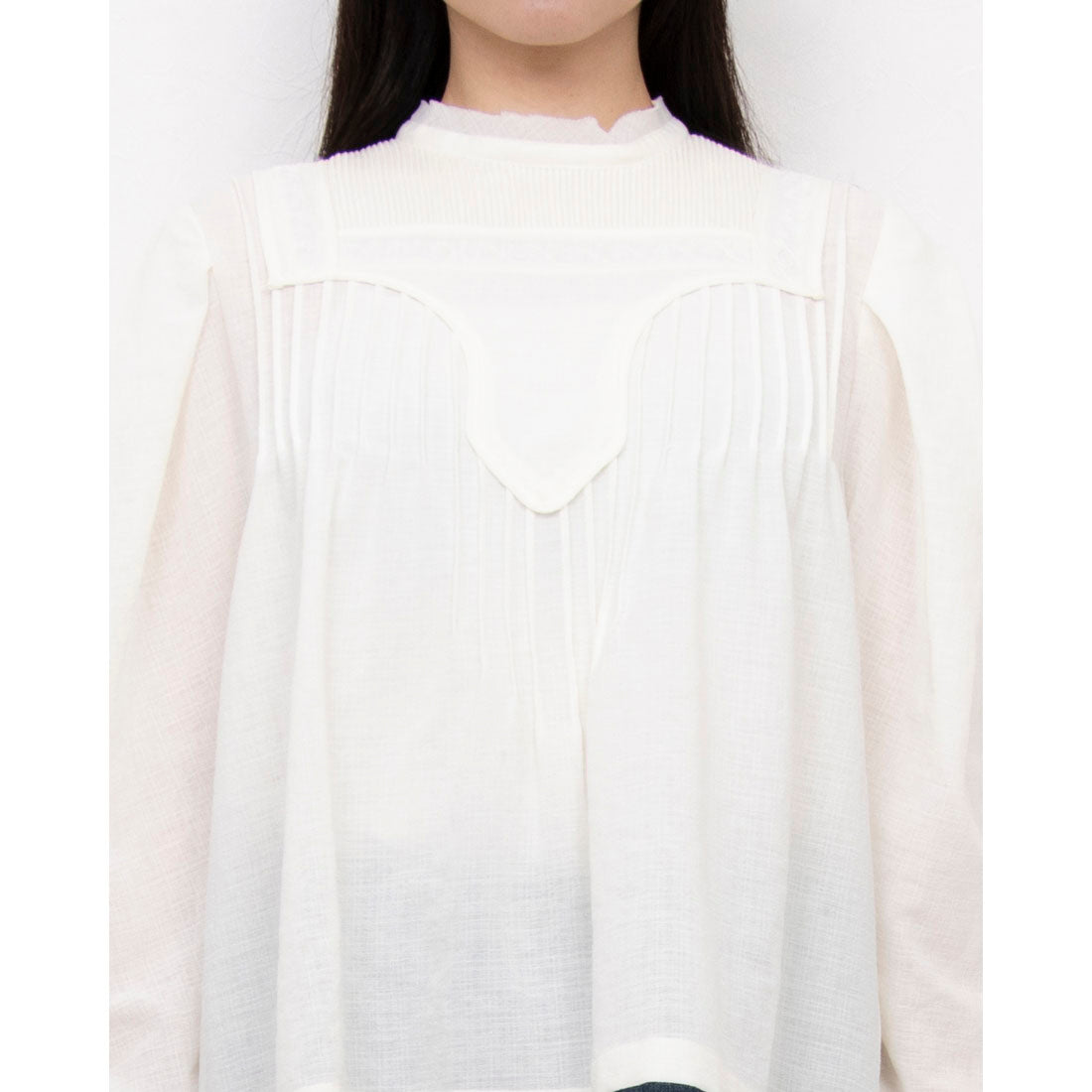 エンライトメント ENLIGHTENMENT BLOUSE (ホワイト) ホワイト