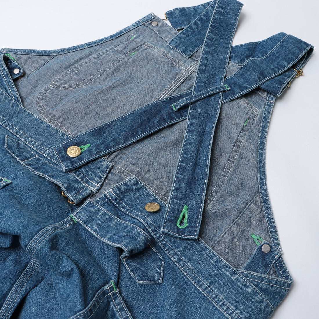 エンライトメント ENLIGHTENMENT LOWBACKDENIMOVERALL (中濃色) 中濃色