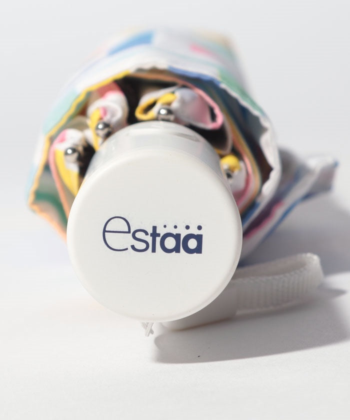 エスタ estaa estaa エスタ WJミニ傘【UV】 あまやどり (スカイブルー) スカイブルー