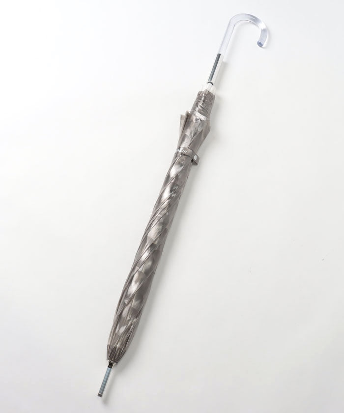 エスタ estaa 透明傘 ”3Dホログラム ドット” (ラベンダー) ラベンダー