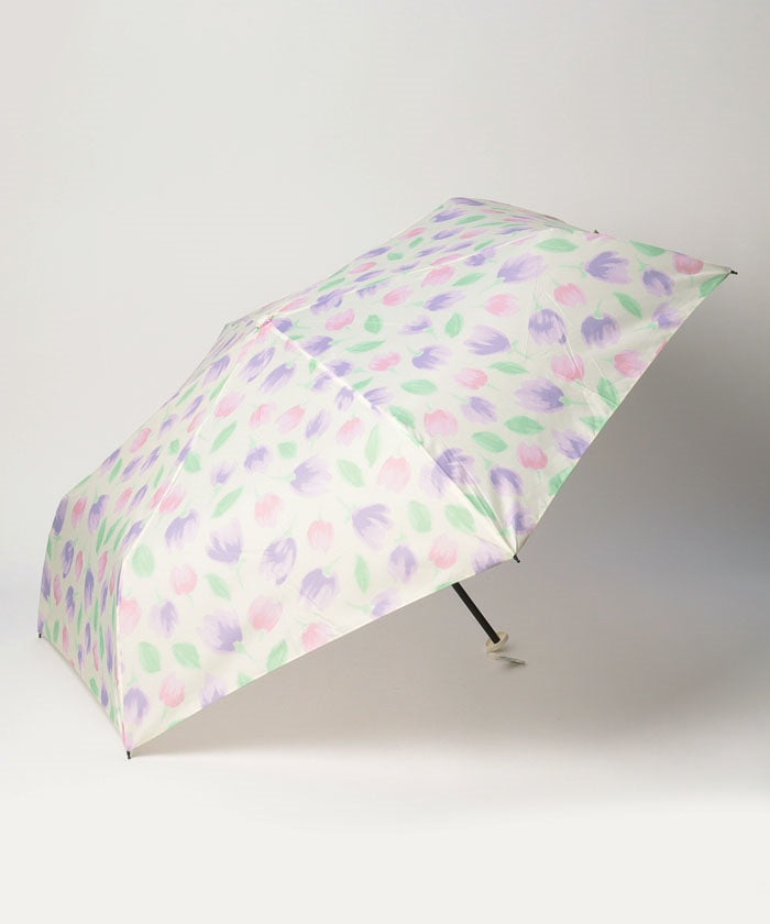 エスタ estaa 折りたたみ傘 チューリップフォレスト (ピンク) ピンク
