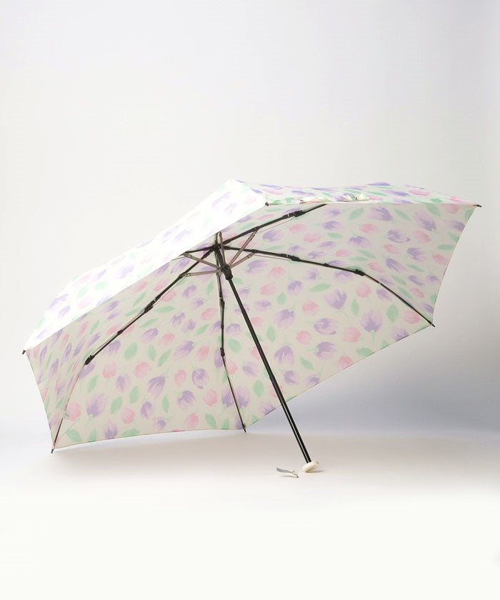 エスタ estaa 折りたたみ傘 チューリップフォレスト (ピンク) ピンク